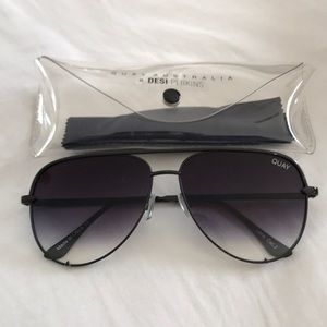 QUAYxDESI PERKINS High Key in Black Ombré